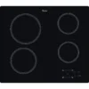 Whirlpool AKT 801/NE Black Built-in 58 cm Zone induction hob 4 zone(s)