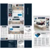 Bestway 69054 air mattress Single mattress Grey Unisex