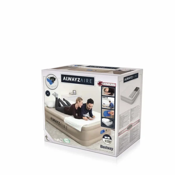 Bestway 69054 air mattress Single mattress Grey Unisex