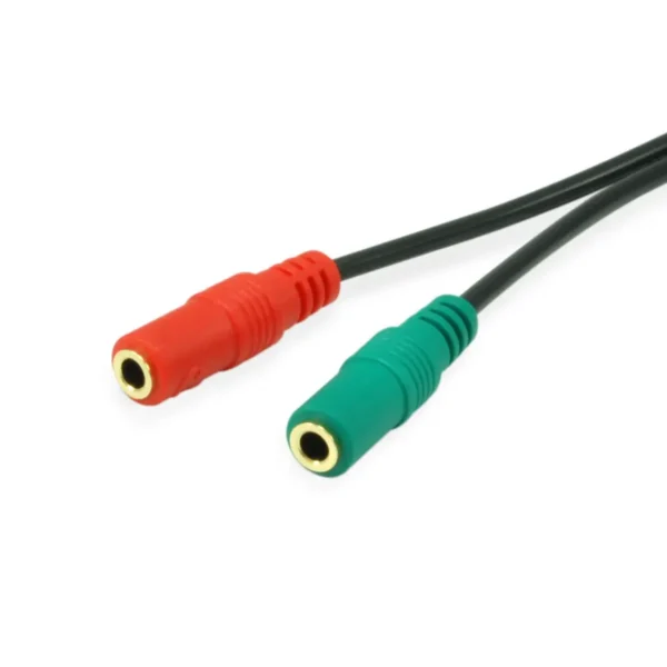 Equip 147943 audio cable 1.5 m 2 x 3.5mm 3.5mm Black