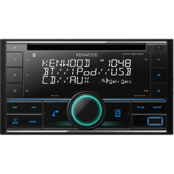 Kenwood DPX-5200BT car media receiver Black 50 W Bluetooth