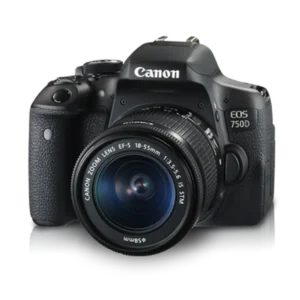 Canon EOS 750D + EF-S18-55mm IS STM + CS100 SLR Camera Kit 24.2 MP CMOS 6000 x 4000 pixels Black