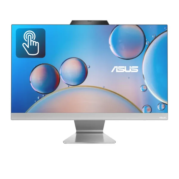 ASUS A3402WBAT-WA125W Intel® Core™ i5 i5-1235U 60.5 cm (23.8″) 1920 x 1080 pixels Touchscreen All-in-One PC 16 GB DDR4-SDRAM 512 GB SSD Windows 11 Home Wi-Fi 6 (802.11ax) White