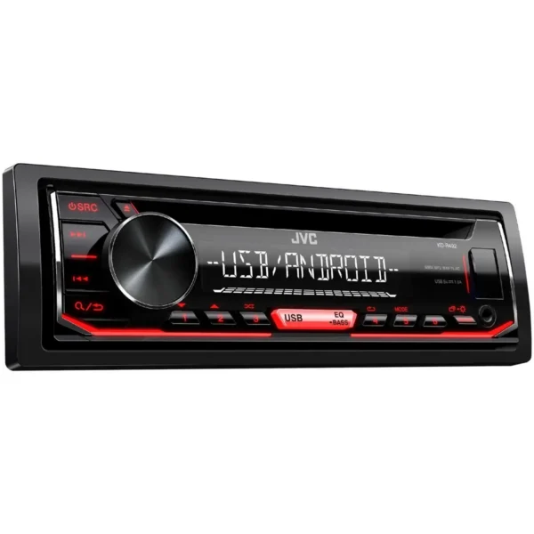 JVC KD-R492 car media receiver Black