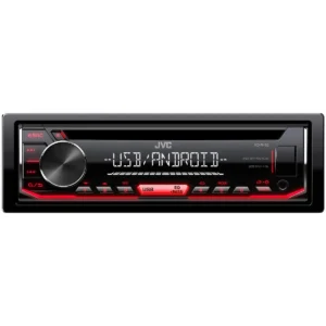 JVC KD-R492 car media receiver Black