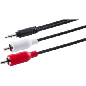 Philips SWA9216B/27 audio cable 1.8 m 3.5mm 2 x RCA Black