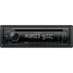 Kenwood KDC-130UB car media receiver Black 88 W