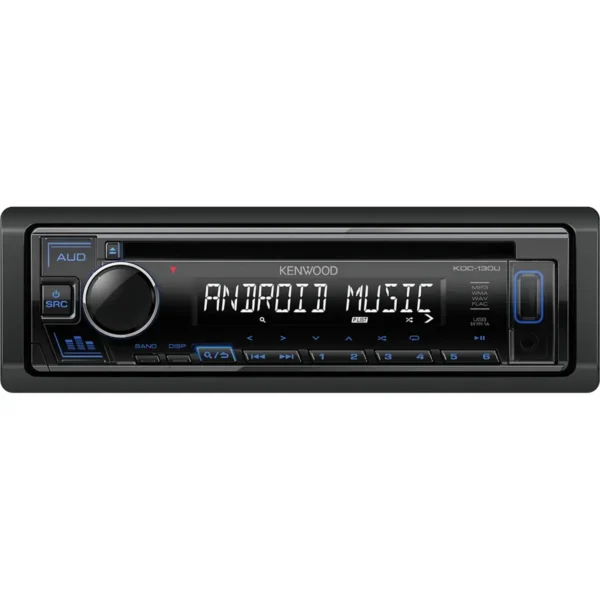 Kenwood KDC-130UB car media receiver Black 88 W