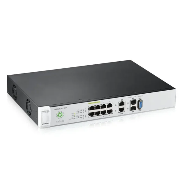 Zyxel Nebula NSW100 Managed L2 Gigabit Ethernet (10/100/1000) Power over Ethernet (PoE) Black