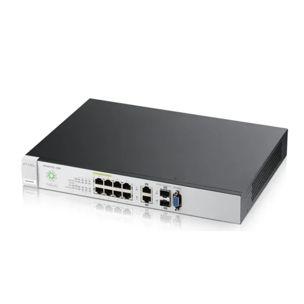 Zyxel Nebula NSW100 Managed L2 Gigabit Ethernet (10/100/1000) Power over Ethernet (PoE) Black