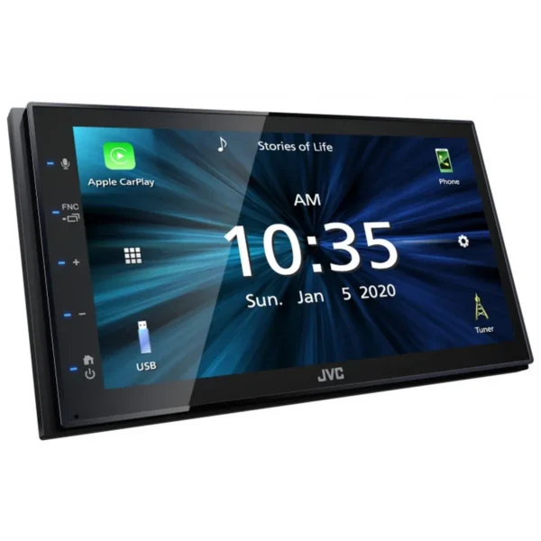 JVC KW-M560BT car media receiver Black 200 W Bluetooth
