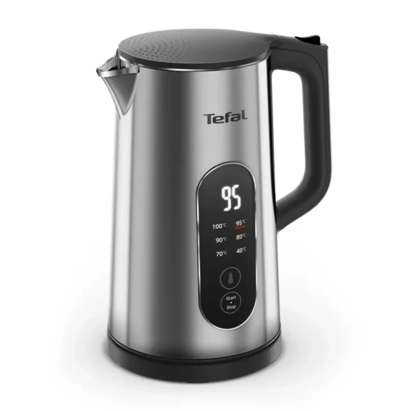 Tefal Selection KI871DE0 electric kettle 1.7 L 1500 W Black, Stainless steel