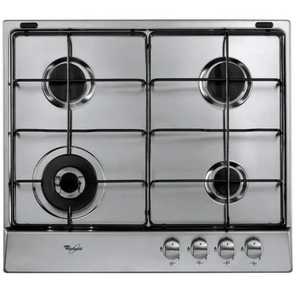 Whirlpool AKR324/IX hob Stainless steel Built-in Gas 4 zone(s)