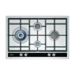 Siemens EC845IB90E hob Stainless steel Built-in Gas 4 zone(s)