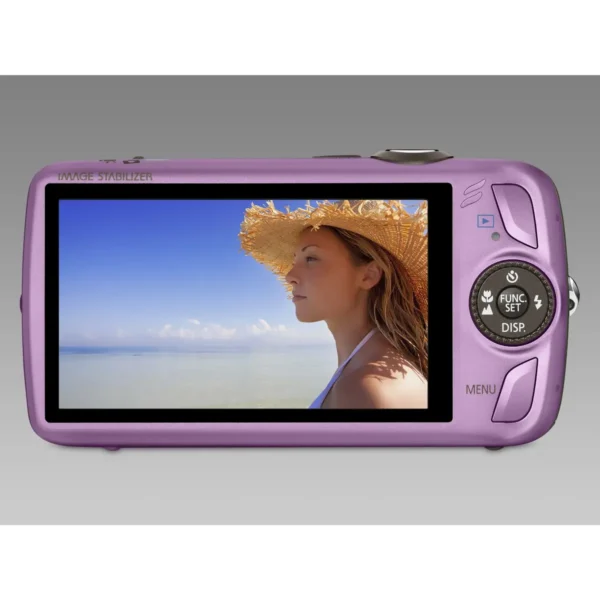 Canon Digital IXUS 200 IS 1/2.3″ Compact camera 12.1 MP CCD 4000 x 3000 pixels Purple