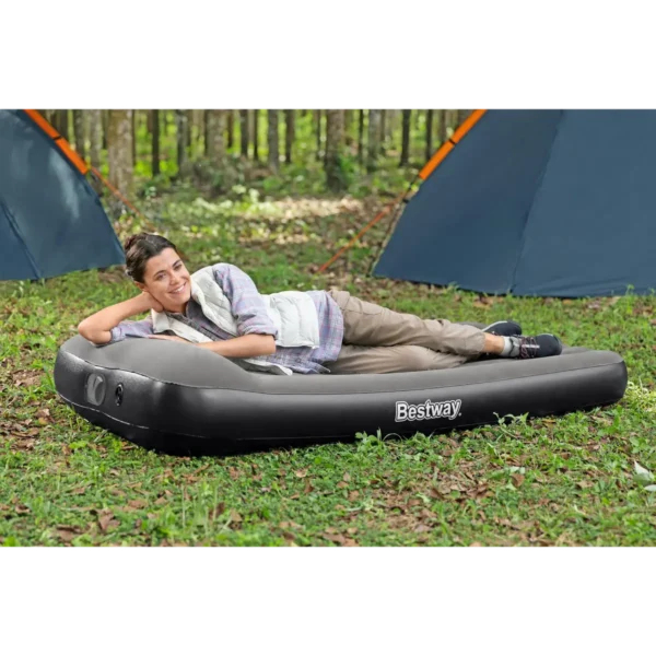 Bestway Tritech Twin Air Mattress with Built-in USB Pump 1.88 m x 99 cm x 30 cm