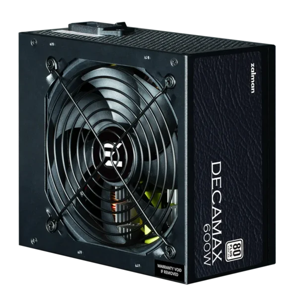 Zalman Decamax power supply unit 600 W ATX Black