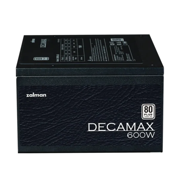 Zalman Decamax power supply unit 600 W ATX Black