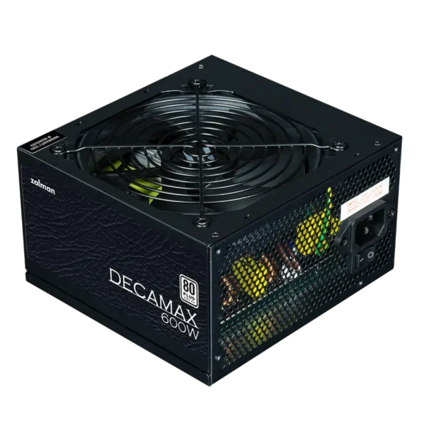 Zalman Decamax power supply unit 600 W ATX Black