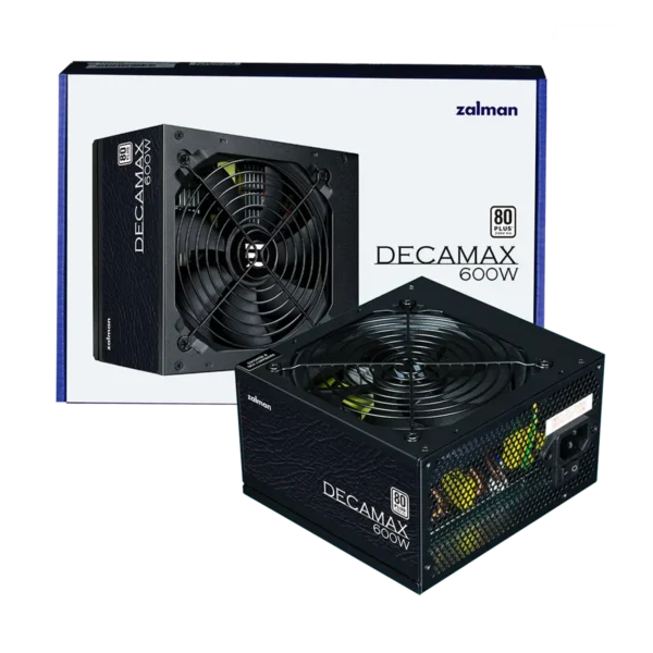 Zalman Decamax power supply unit 600 W ATX Black