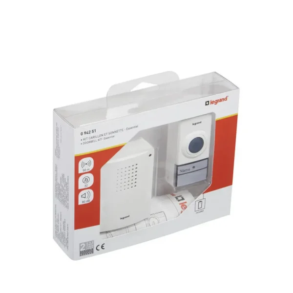Legrand 94251 audio intercom system White