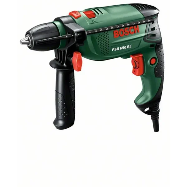 Bosch PSB 650 RE 3000 RPM Keyless 1.9 kg Black, Green, Red