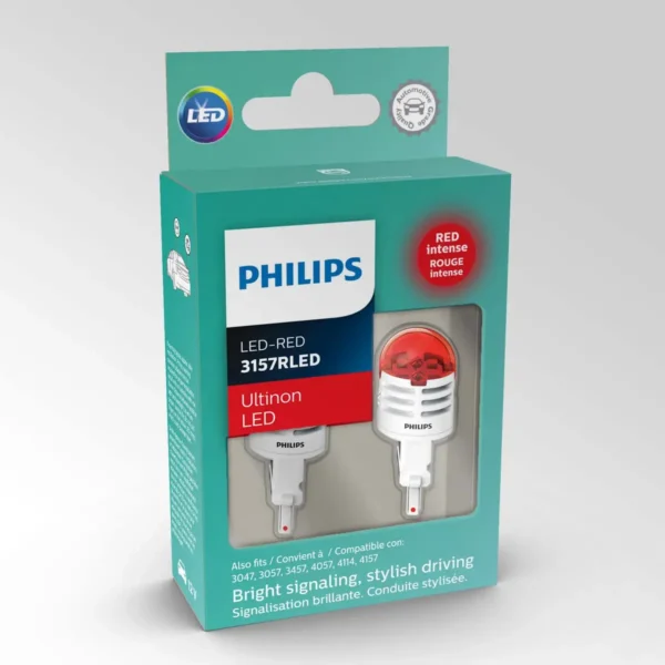 Philips Ultinon 3157RULRX2 car light bulb P27/7 LED