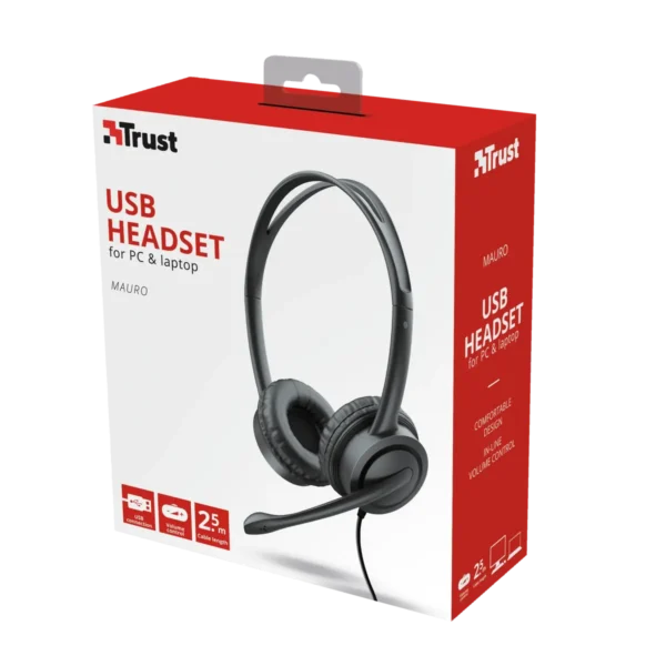 Trust Mauro Headset Wired Head-band Calls/Music