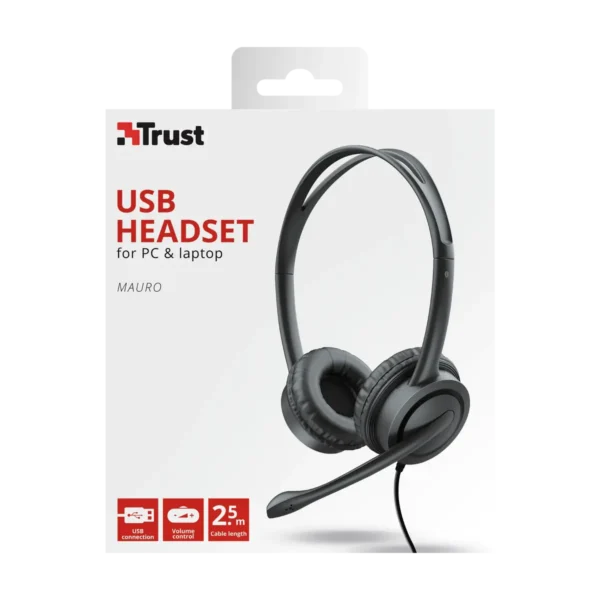 Trust Mauro Headset Wired Head-band Calls/Music