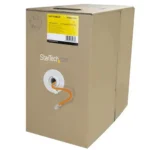 StarTech.com Bulk Cat 5e Ethernet Cable – 1000 ft. – Stranded – Orange