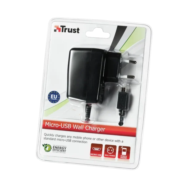 Trust Micro-USB Wall Black Indoor