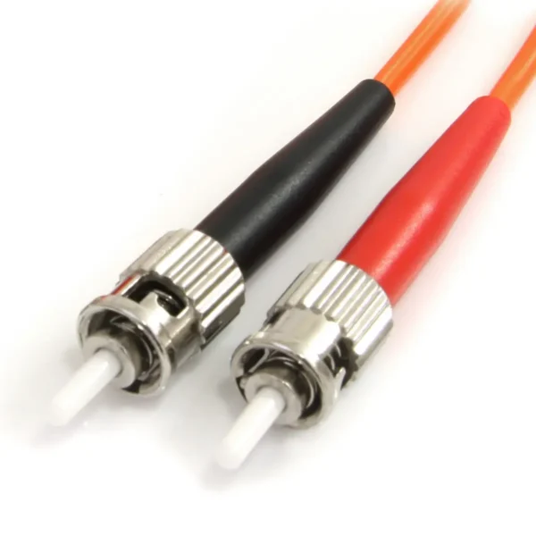 StarTech.com Fiber Optic Cable – Multimode Duplex 62.5/125 – LSZH – ST/ST – 1 m