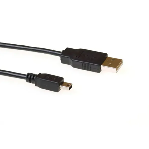 ACT USB 2.0 A male – USB mini B5 male 5.00 m