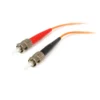 StarTech.com Fiber Optic Cable – Multimode Duplex 62.5/125 – LSZH – MTRJ/ST – 1 m