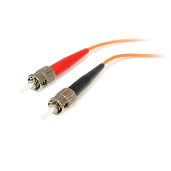 StarTech.com Fiber Optic Cable – Multimode Duplex 62.5/125 – LSZH – MTRJ/ST – 1 m