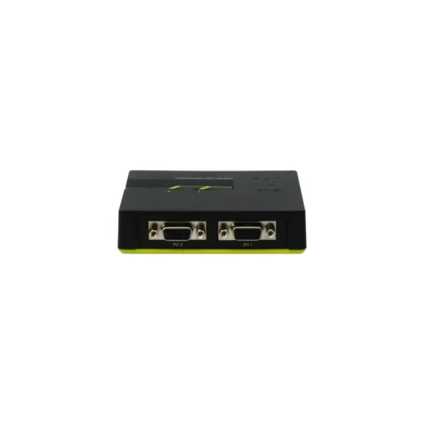 LevelOne 2-Port USB VGA KVM Switch, audio support