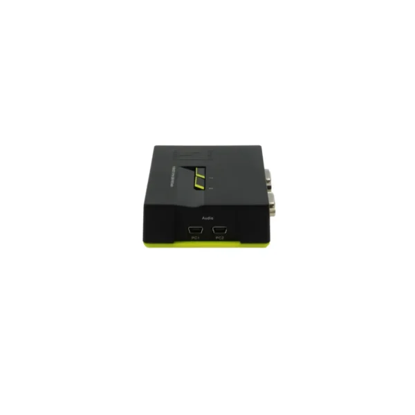 LevelOne 2-Port USB VGA KVM Switch, audio support
