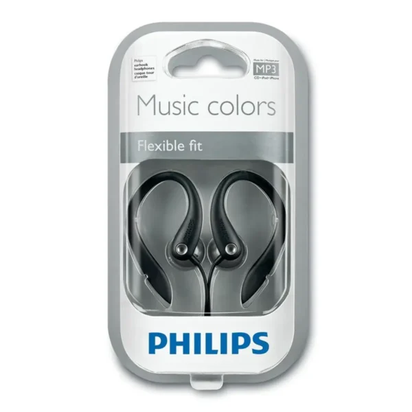 Philips SHS3210S/28 headphones/headset Wired Ear-hook Black