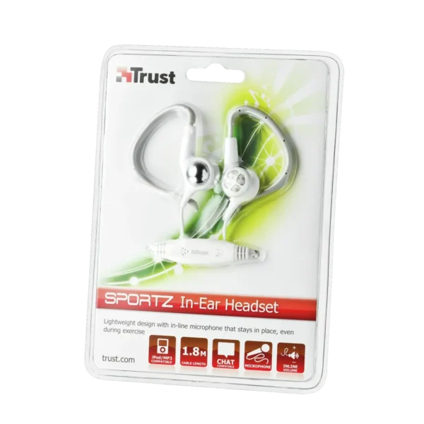 Trust SportZ Headset Wired Sports White