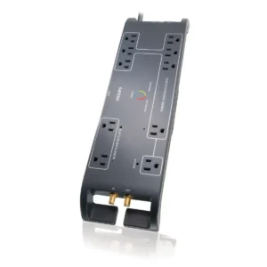 Philips SPP4105E/17 surge protector Black 10 AC outlet(s) 1.2 m