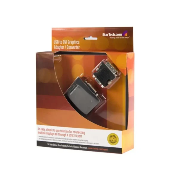 StarTech.com USB DVI VGA External Dual or Multi Monitor Video Adapter