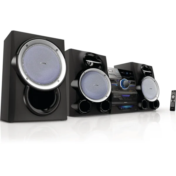Philips FWM663X/78 home audio system Home audio mini system 800 W Black, Violet