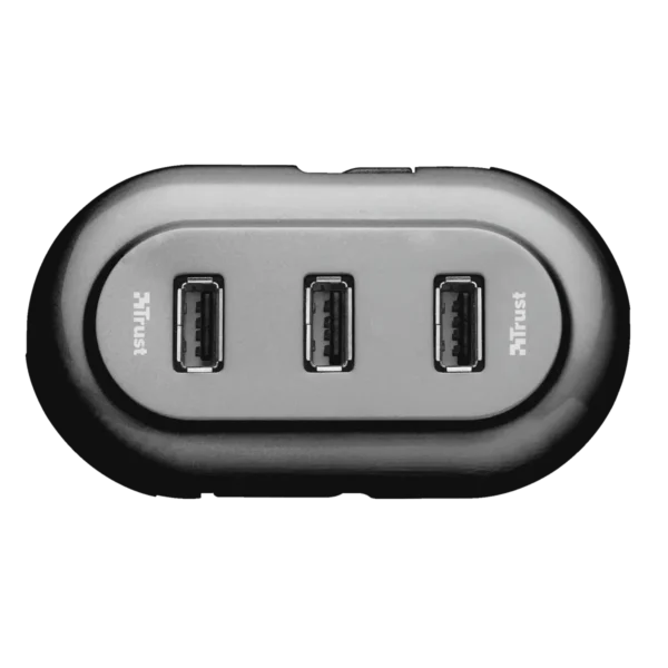 Trust 4 Port USB 2.0 Travel Hub Grey
