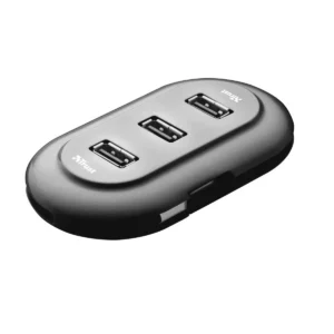 Trust 4 Port USB 2.0 Travel Hub Grey