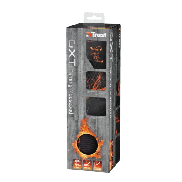 Trust GXT Gaming Mouse Pad Black, Orange