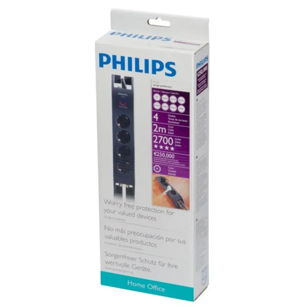 Philips Home Office Surge Protector SPN4044B/10