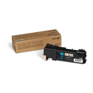 Xerox Genuine Phaser™ 6500, WorkCentre™ 6505 Cyan Standard capacity Toner Cartridge (1000 Pages) – 106R01591