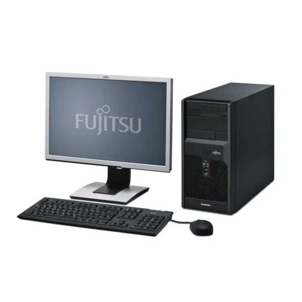Fujitsu ESPRIMO P2560 Intel® Core™2 Duo E6600 2 GB DDR3-SDRAM 500 GB Windows 7 Professional Mini Tower PC Black