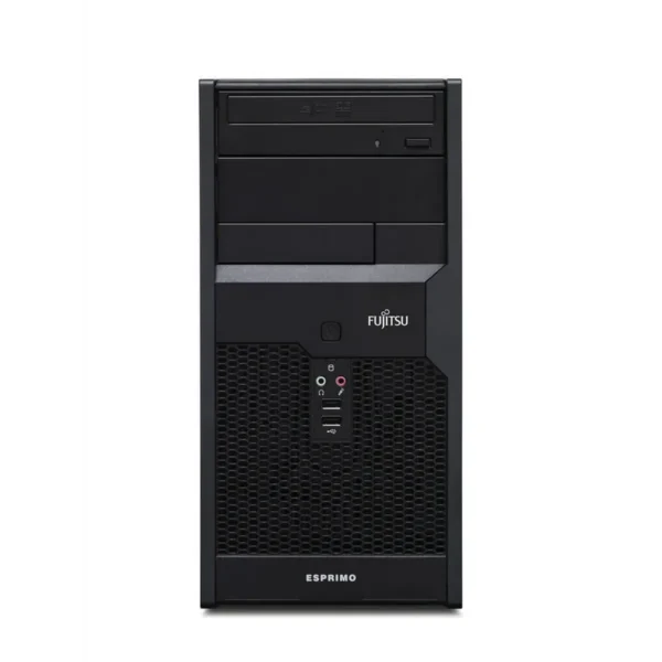 Fujitsu ESPRIMO P2560 Intel® Core™2 Duo E6600 2 GB DDR3-SDRAM 500 GB Windows 7 Professional Mini Tower PC Black