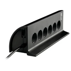 Trust Surge Guard Deluxe PW-3700 Black 6 AC outlet(s) 220 V